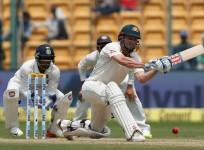 Shaun March, India vs Australia, second Test, Bengaluru, Wriddhiman Saha