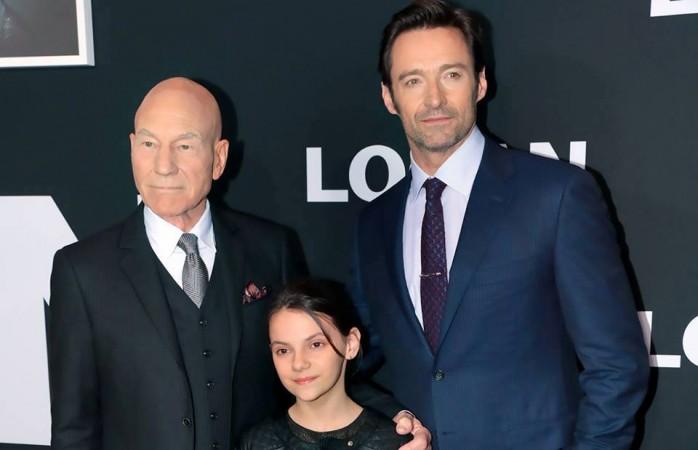 Hugh Jackman (R), Patrick Stewart (L) Logan Hugh Jackman