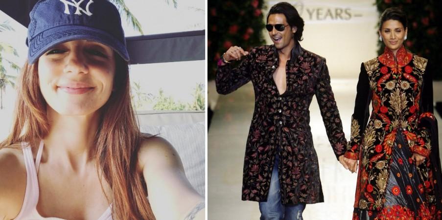 Sussanne Khan and Mehr Jessia fight