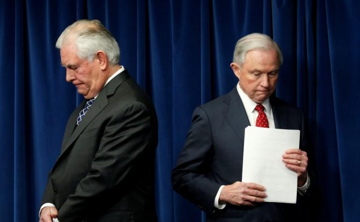 jeff sessions, rex tillerson