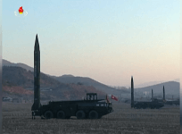 North Koreas latest missile footage released as US THAAD missile system deployed in South Korea