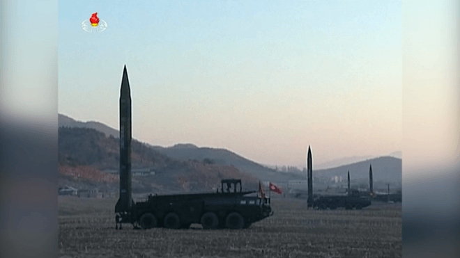 North Koreas latest missile footage released as US THAAD missile system deployed in South Korea