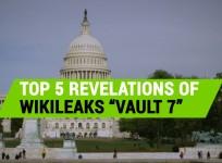 Top five revelations from Wikileaks Vault 7