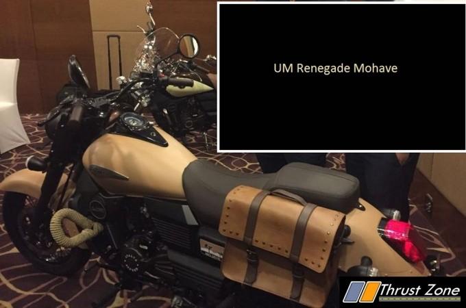 UM Renegade Classic And Commando Mojave Edition India Launch