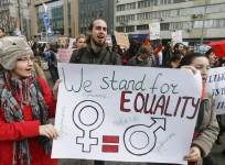 Women's Day protest