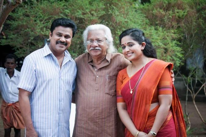 Dileep, Adoor Gopalakrishnan, Kavya Madhavan at the location of Pinneyum. Dileep, Adoor Gopalakrishnan, Kavya Madhavan, Pinneyum