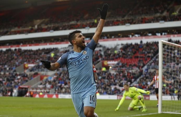 Sergio Aguero Sergio Aguero, Manchester City, Middlesbrough, FA Cup, quarterfinals
