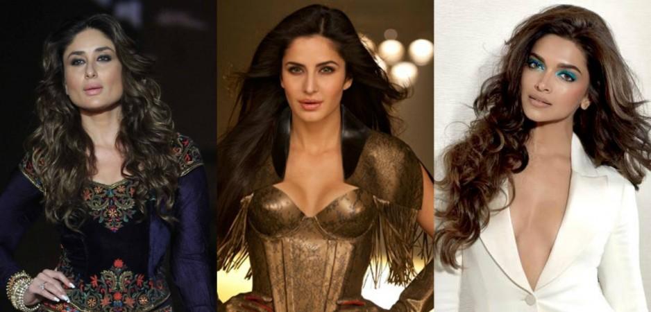 Kareena Kapoor, Katrina Kaif, Deepika Padukone Kareena Kapoor, Katrina Kaif, Deepika Padukone