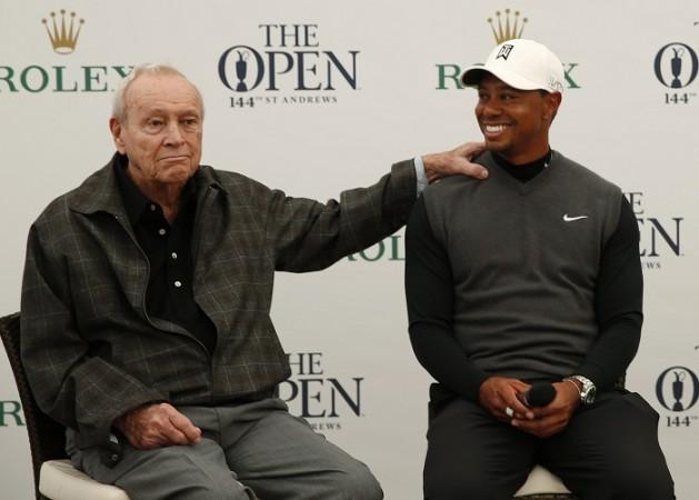 Arnold Palmer and Tiger Woods. Tiger Woods, Tiger Woods news, Tiger Woods set to miss Arnold Palmer Invitational, Arnold Palmer Invitational, The masters