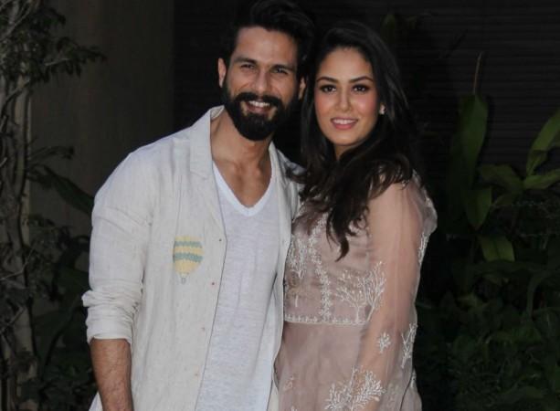 Shahid Kapoor and Mira Rajput