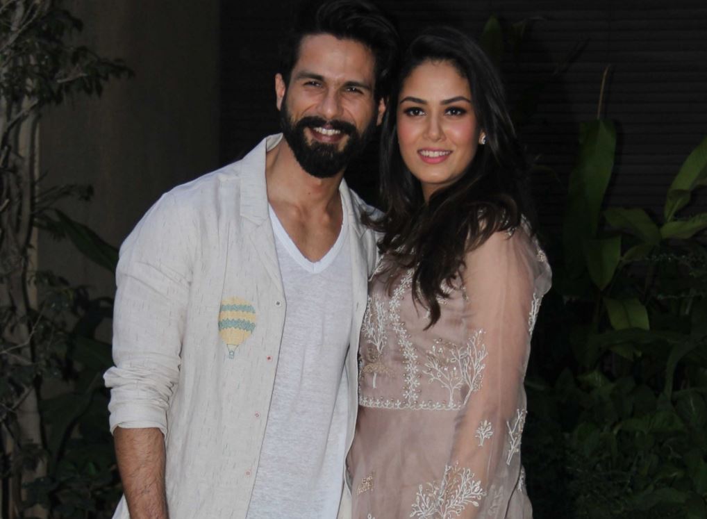 Shahid Kapoor and Mira Rajput