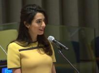 Amal Clooney urges Iraq and UN to investigate Isis war crimes