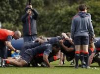 England, rugby, scrum. Scotland, 2017 Six Nations