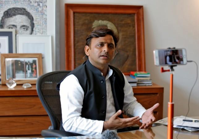 Uttar Pradesh Chief Minister and Samajwadi Party (SP) President Akhilesh Yadav during an interview with Reuters in Lucknow, February 22, 2017. Akhilesh Yadav