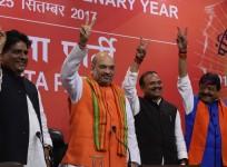 uttar pradesh election results 2017, bjp president amit shah, pm modi, bjp wins uttar pradesh, bjp muslim candidates, politics of appeasement