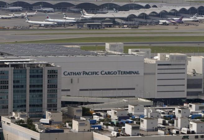 The Cathay Pacific Cargo Terminal is seen at Hong Kong Airport in Hong Kong, China June 12, 2015 (representational image). iata world cargo symposium 2017, wcs 2017, cargo symposium in abu dhabi, cathay pacific cargo terminal, global cargo carriers