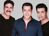 Akshay Kumar, Salman Khan, Karan Johar