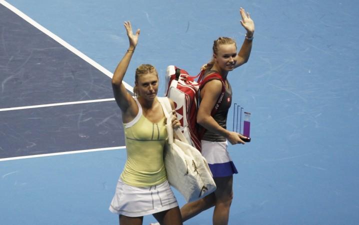 wozniacki , sharapova