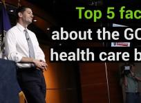 Top five facts about the GOP health care bill