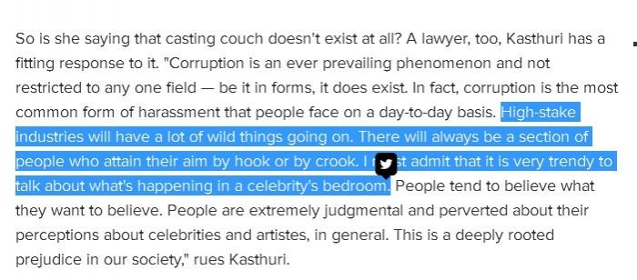 Kasthuri Interview 2