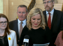 Sinn Fein leader says referendum for Irish unity must be held as soon as possible