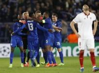 Leicester City, Sevilla, Champions League, last 16, second leg