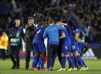 Leicester City, Champions League, last 16, second leg, Sevilla