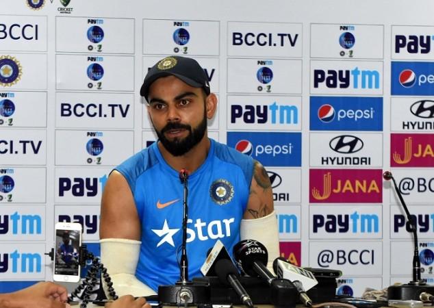 Kohli has to talk with the bat now. Virat Kohli, sledging, Ranchi Test, India vs Australia, third Test