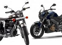 Royal Enfield vs Bajaj Auto