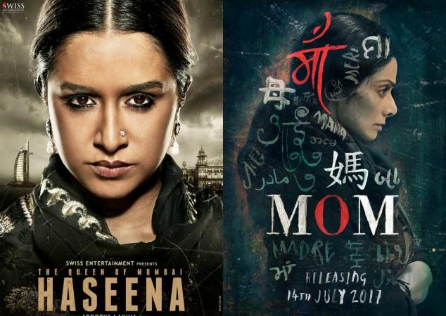 Shraddha Kapoor's Haseena, Sridevi's Mom poster Haseena, Mom, Shraddha Kapoor, Sridevi