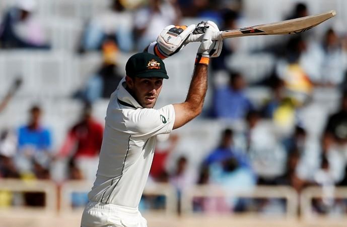Glenn Maxwell played his best Test innings so far on the opening day of the third Test against India, March 16, 2017 Glenn Maxwell, Australia, India, third Test, day one