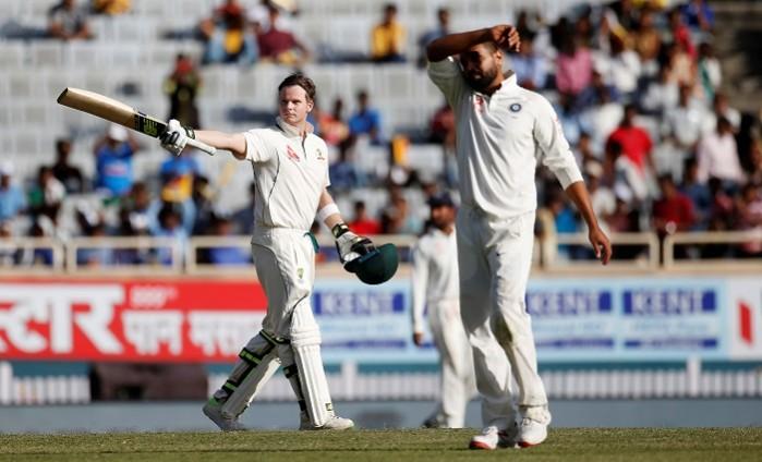 Steven Smith, Australia, Murali Vijay, India, third Test