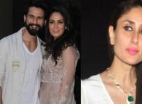 Shahid Kapoor, Mira Rajput, Kareena Kapoor Khan