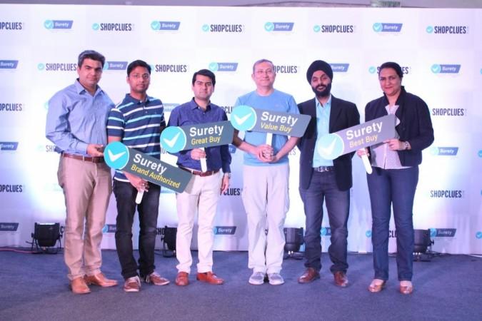 From left to right: Raunak Raheja, Senior Director, Categories, ShopClues, Ambar Deep, AVP - Product Tech, Nitin Kochhar, VP - Categories, Sanjay Sethi, Co- Founder and CEO, Harneet Singh VP, Marketing and Radhika Aggarwal Co- Founder and CBO. shopclues controversy, shopclues cofounders sandeep and radhika, shopclues radhika aggarwal, shopclues ceo sanjay sethi, controversies at indian startups
