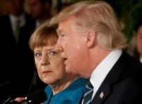 Donald Trump Angela Merkel