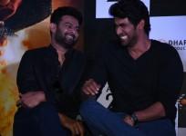 Prabhas with Rana Daggubati
