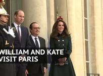 Duke and Duchess of Cambridge on first official visit to France