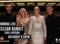 Clean Bandit and Zara Larsson on The Voice UK 2017