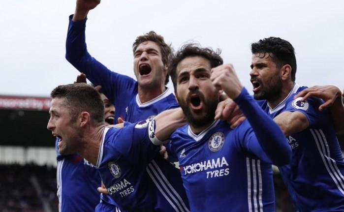 Premier League, Premier League results, Gary Cahill, Chelsea, Leicester City, Craig Shakespeare, Riyad Mahrez, Crystal Palace, Sam Allardyce`