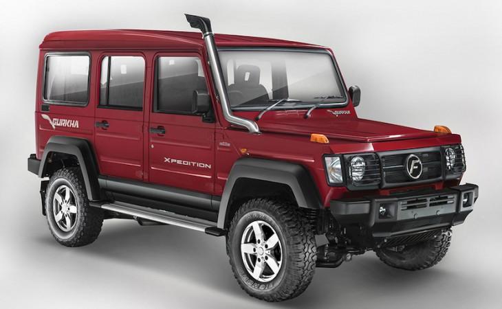 2017 Force Gurkha launched with BS-IV compliant engine at Rs 8.38 lakh ...