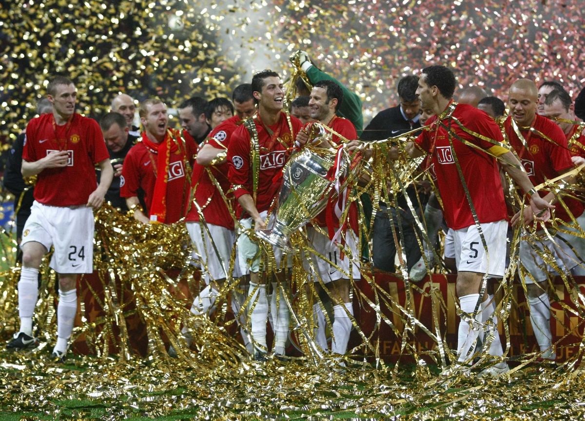 Download Wallpaper Manchester United Champions League 2008 Images