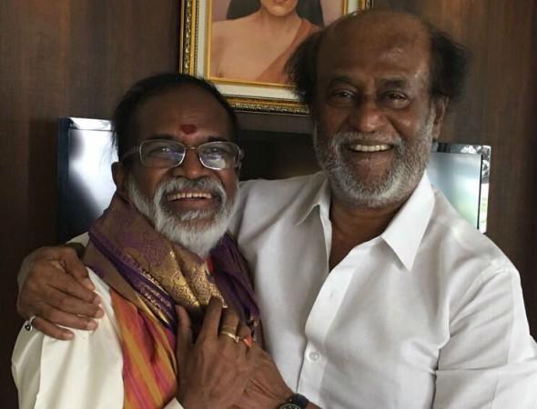 Rajinikanth with Gangai Amaran Rajinikanth with Gangai Amaran
