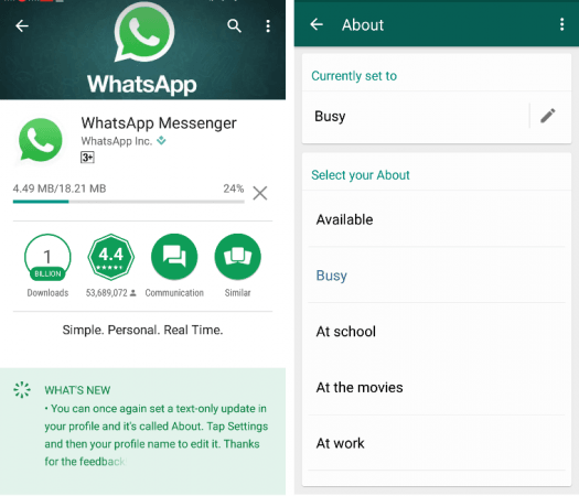WhatsApp Status WhatsApp Status