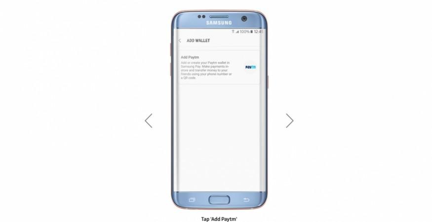 Patym wallet registration on Samsung Pay Samsung Pay, Paytm, how to add Paytm wallet to Samsung Pay