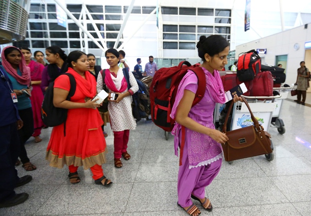 Take off, Indian nurses in Iraq, ISIS
