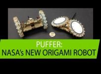 Nasa unveils origami robot
