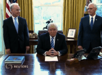 Trump praises Paul Ryan for hard work on failed Obamacare vote
