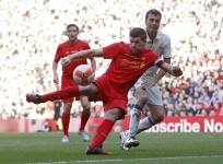 Steven Gerrard, Liverpool legends, Real Madrid legends, charity match