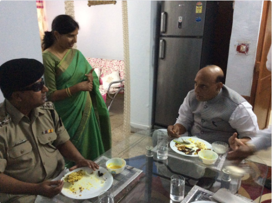 rajnath singh, tekanpur ,bsf academy