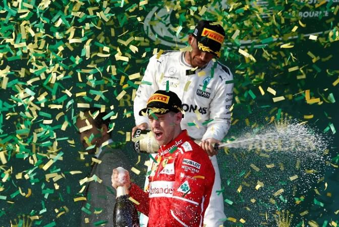 Sebastian Vettel, Australian GP 2017, Lewis Hamilton, Ferrari